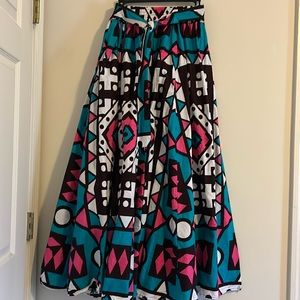 African Print Skirt